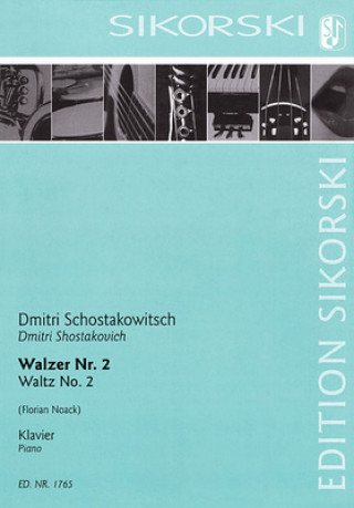 Könyv Waltz No. 2: Arranged for Solo Piano Florian Noack