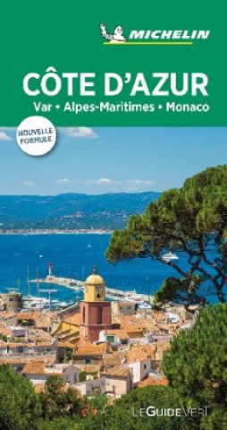 Kniha Michelin Le Guide Vert Cote d' Azur, Monaco 