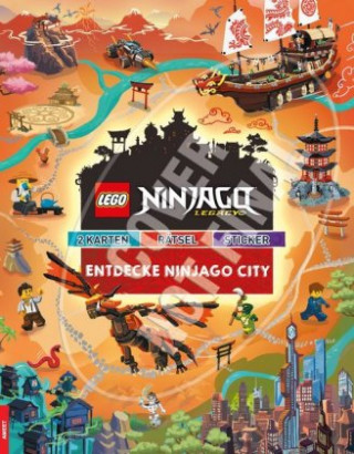 Knjiga LEGO® NINJAGO® - Entdecke Ninjago City 