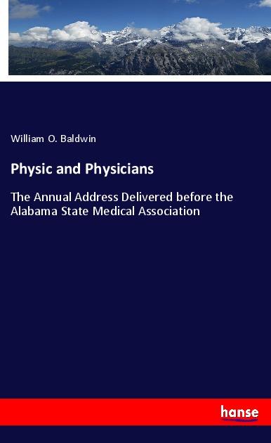 Kniha Physic and Physicians 