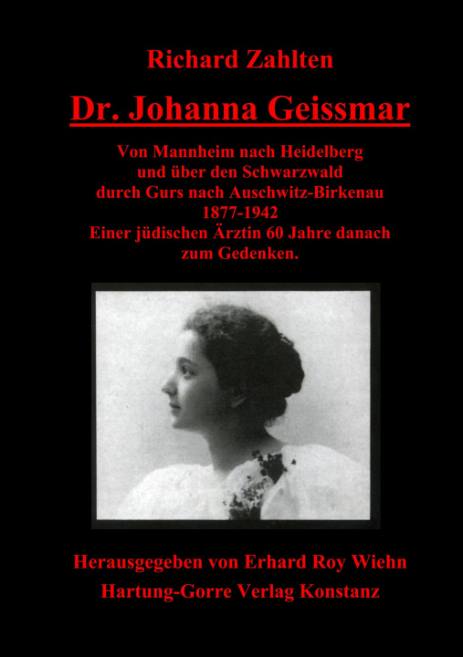 Könyv Dr. Johanna Geissmar Erhard Roy Wiehn