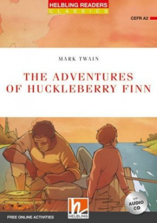Kniha The Adventures of Huckleberry Finn, m. 1 Audio-CD Mark Twain