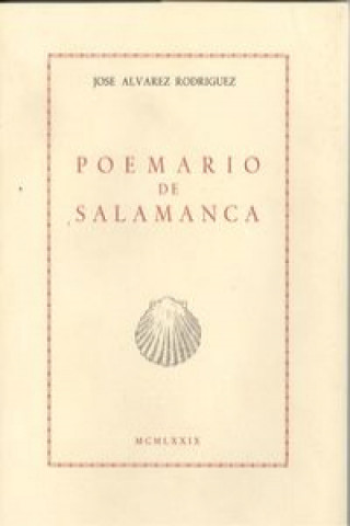 Книга Poemario de salamanca JOSE ALVAREZ RODRIGUEZ