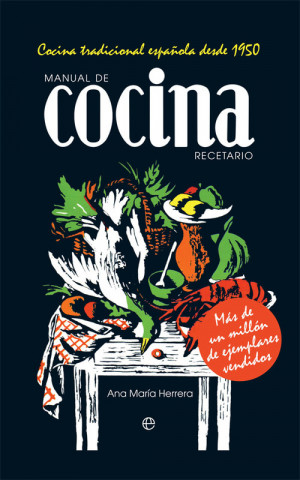 Книга MANUAL DE COCINA:RECETARIO ANA MARIA HERRERA