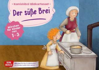 Joc / Jucărie Der süße Brei. Kamishibai Bildkartenset Jacob Grimm