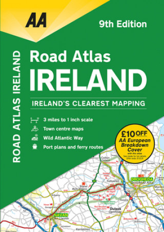 Książka Road Atlas Ireland 