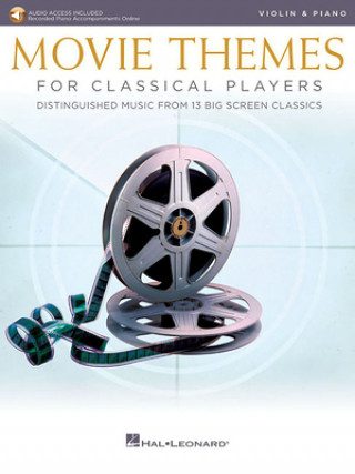 Książka MOVIE THEMES FOR CLASSICAL PLAYERSVIOLIN Hal Leonard Corp