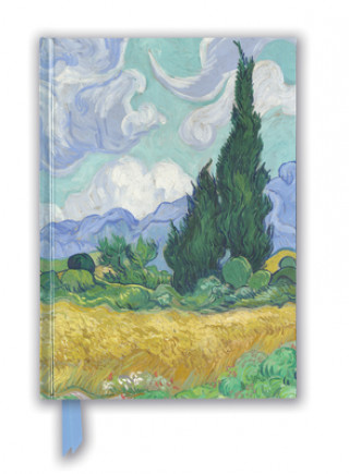 Kalendář/Diář Vincent van Gogh: Wheat Field with Cypresses (Foiled Blank Journal) 