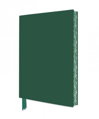 Naptár/Határidőnapló Racing Green Artisan Notebook (Flame Tree Journals) 