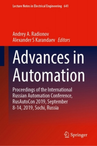 Livro Advances in Automation, 2 Teile Andrey A. Radionov