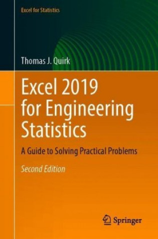 Book Excel 2019 for Engineering Statistics Thomas J. Quirk