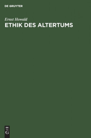 Könyv Ethik Des Altertums 