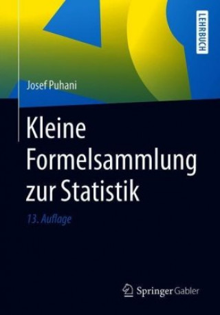 Könyv Kleine Formelsammlung Zur Statistik Josef Puhani