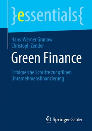 Kniha Green Finance Hans-Werner Grunow