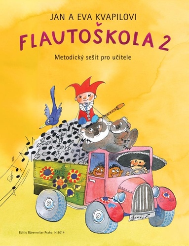 Książka Flautoškola 2 Ján Kvapil