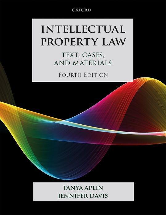 Könyv Intellectual Property Law Aplin