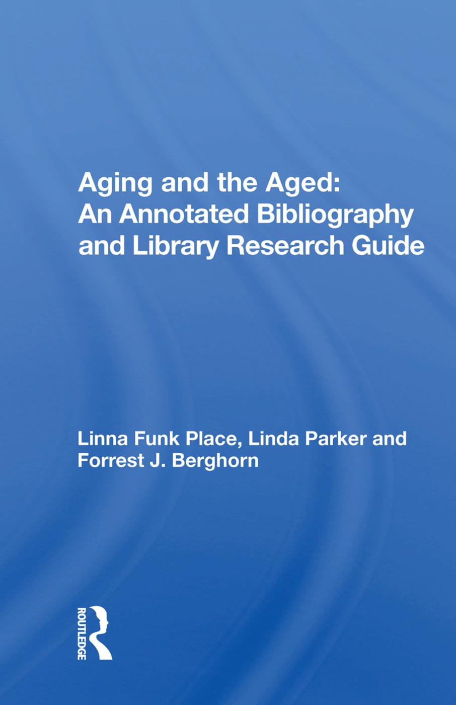 Knjiga Aging And The Aged LINNA FUNK PLACE