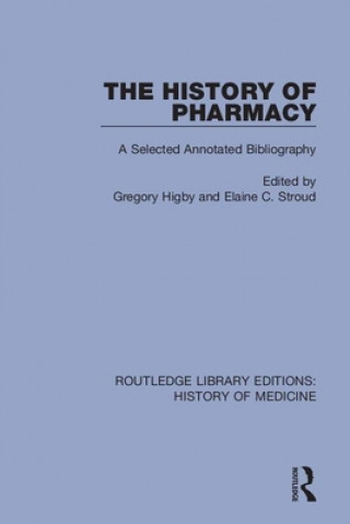 Book History of Pharmacy 