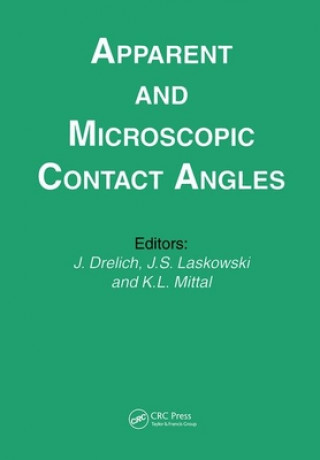 Kniha Apparent and Microscopic Contact Angles 