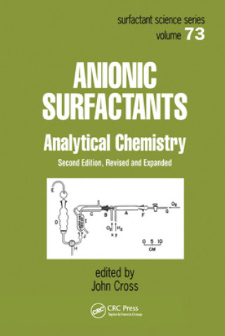 Kniha Anionic Surfactants 