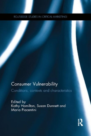 Knjiga Consumer Vulnerability Kathy Hamilton