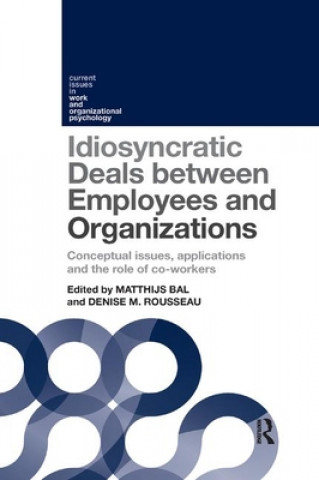 Könyv Idiosyncratic Deals between Employees and Organizations 
