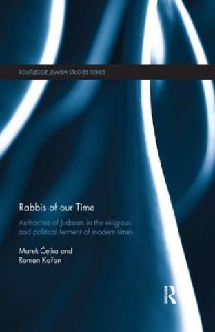 Kniha Rabbis of our Time Marek Čejka