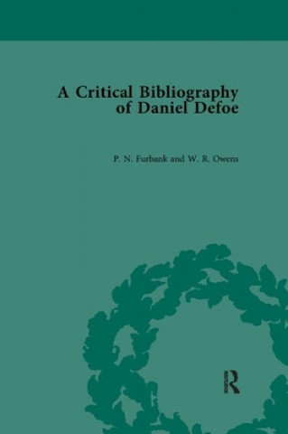 Carte Critical Bibliography of Daniel Defoe P N Furbank