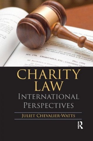 Kniha Charity Law Juliet Chevalier-Watts