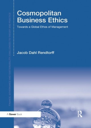 Livre Cosmopolitan Business Ethics Jacob Dahl Rendtorff