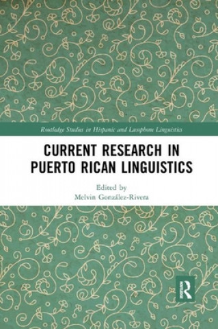 Book Current Research in Puerto Rican Linguistics 