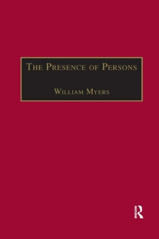 Knjiga Presence of Persons William Myers