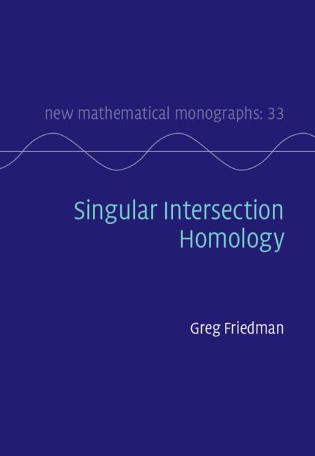 Kniha Singular Intersection Homology 