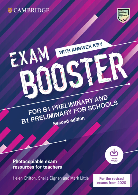 Kniha Exam Booster for B1 Preliminary and B1 Preliminary for Schools with Answer Key with Audio for the Revised 2020 Exams Sheila Dignen