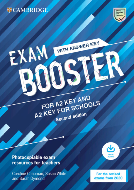 Carte Exam Booster for A2 Key and A2 Key for Schools with Answer Key with Audio for the Revised 2020 Exams Susan White