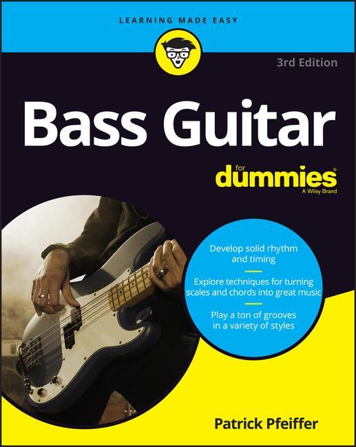 Carte Bass Guitar For Dummies, 3rd Edition 