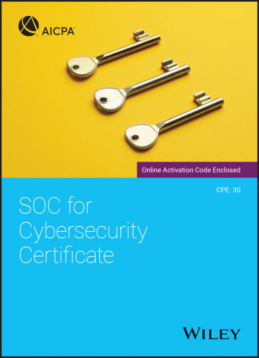 Kniha SOC for Cybersecurity Certificate AICPA