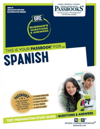 Kniha Spanish (GRE-19): Passbooks Study Guide 