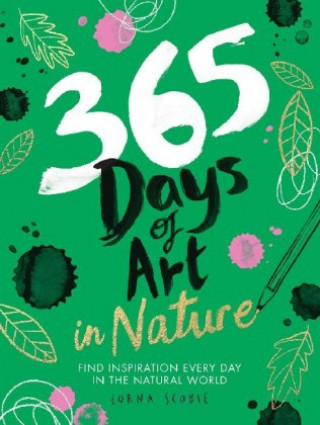 Knjiga 365 Days of Art in Nature SCOBIE  LORNA