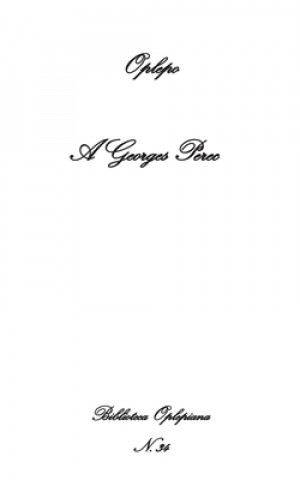 Book A Georges Perec Ermanno Cavazzoni