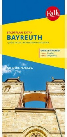 Nyomtatványok Falk Stadtplan Extra Bayreuth 1:15 000 