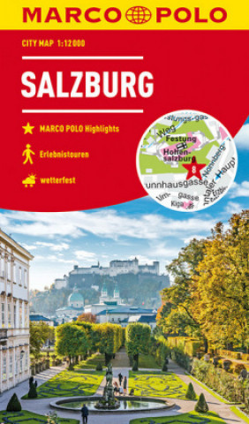 Printed items MARCO POLO Cityplan Salzburg 1:12 000 