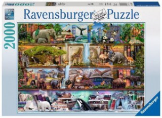 Játék Aimee Steward: Großartige Tierwelt. Puzzle 2000 Teile 