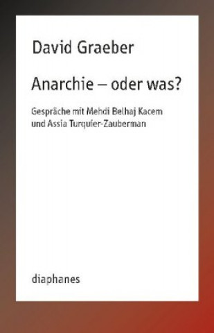 Kniha Anarchie - oder was? David Graeber