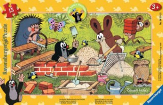 Game/Toy Der kleine Maulwurf und seine Freunde. Rahmenpuzzle 15 Teile 