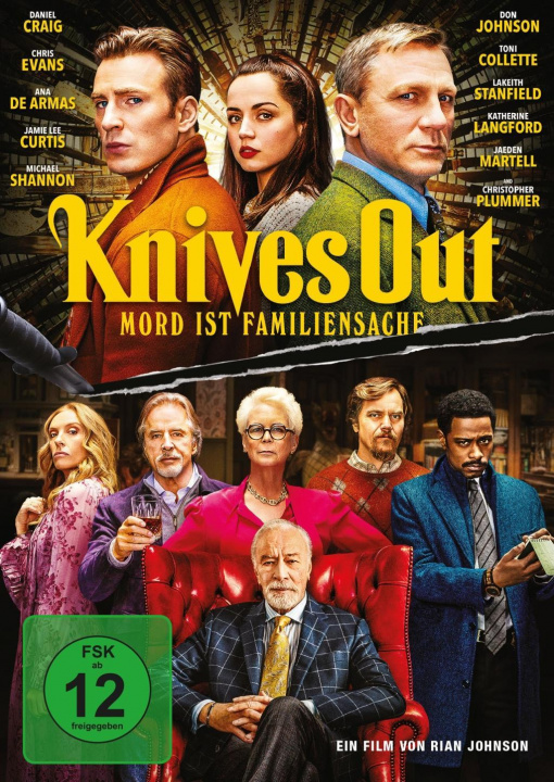 Filmek Knives Out - Mord ist Familiensache, 1 DVD Rian Johnson