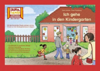 Joc / Jucărie Ich gehe in den Kindergarten / Kamishibai Bildkarten Elena Andrae