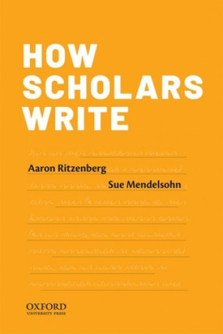Knjiga How Scholars Write Ritzenberg