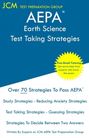 Knjiga AEPA Earth Science - Test Taking Strategies Jcm-Aepa Test Preparation Group