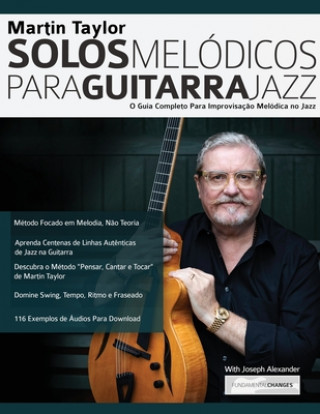 Kniha Martin Taylor Solos Melo&#769;dicos para Guitarra Jazz Joseph Alexander